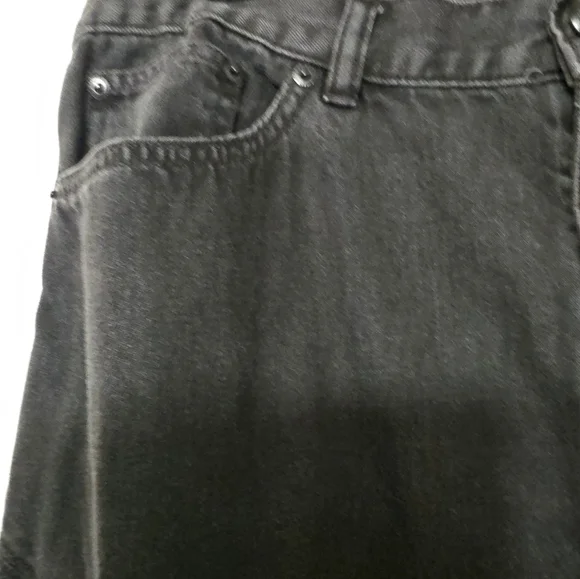 RALPH LAUREN ♥️ Black Denim Skirt SIZE 12 - Picture 7 of 16